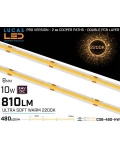 ultra-warm-white-led-strip-2200k-spotless-10w-dotsless-architects-cosy-home-designed-lighting-ireland-europe